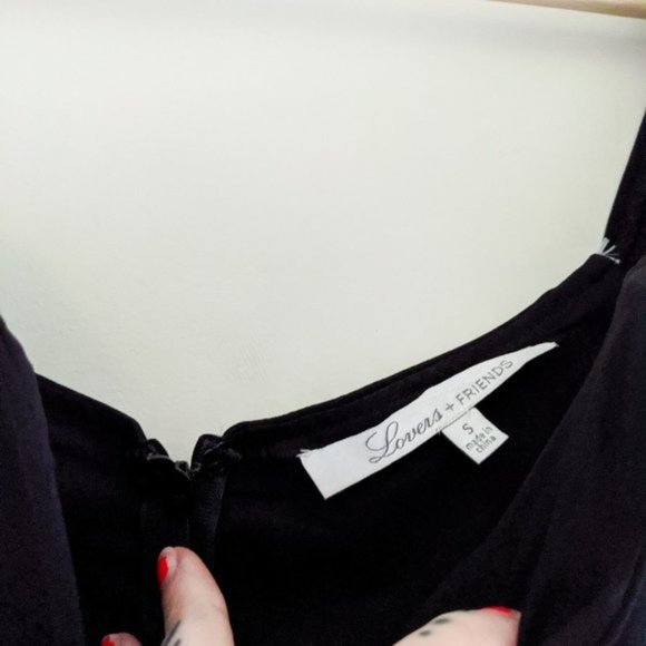Lovers + Friends Black Heaven Sent Mini Dress - Picture 5 of 10